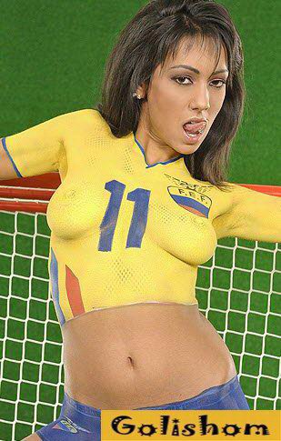 Ecuador-Erotic Football Code Art