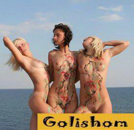 Nudist beaches in the Crimea