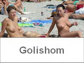 Beach nudists