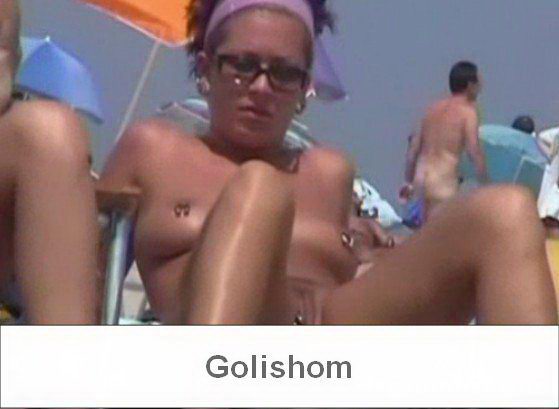 Nudists with piercings on video