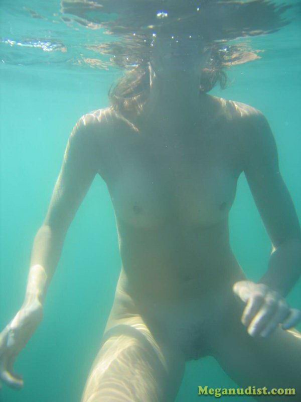 Nudists under water