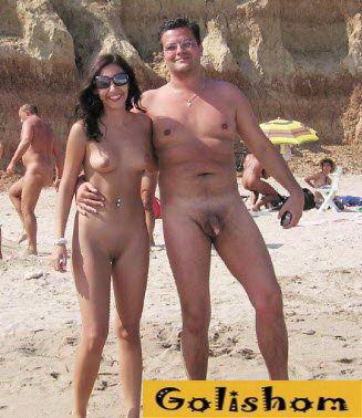 A pleasant life on a nude beach photo