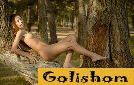 Nastya from Mogilev in the forest