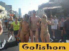 Nudists often gather in groups