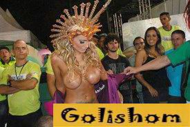 The most revealing outfits of the Brazilian carnival