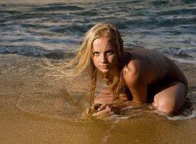 Nudist Sveta on the Mediterranean Sea
