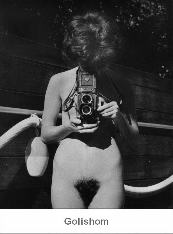 Retro photos of nudists of an erotic nature